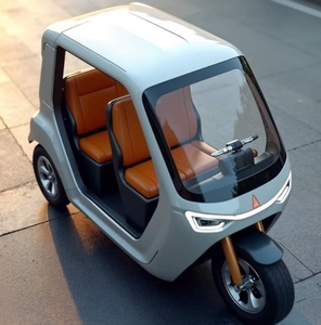 Tricycles électriques de loisirs et scooters de mobilité pour personnes âgées, conception de pousse-pousse à carrosserie ouverte pour le transport de marchandises, 351-500W 60V, nouvelle marque en stock - Product Image 1