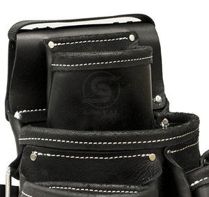 Sacs à outils en cuir de haute qualité fabriqués au Pakistan, prix de gros, utilisation en extérieur, sacs à outils en cuir en service OEM - Product Image 5