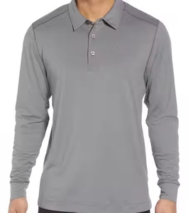 2025เสื้อโปโลผู้ชาย, เสื้อกอล์ฟลายทางแขนสั้นเสื้อยืดคอปกลำลองน้ำหนักเบาแขนสั้น - Product Image 6