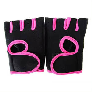 Gants de cyclisme et de course unisexes de couleur noire, légers et chauds, vente en gros, fitness en plein air, personnalisés - Product Image 6