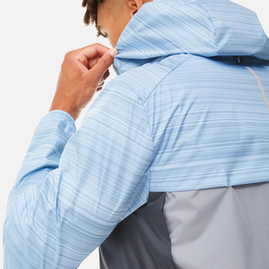 Ensemble de survêtement en nylon pour homme, imperméable, léger, coupe-vent, survêtement en nylon pour homme, jogging, logo personnalisé - Product Image 5