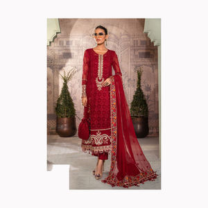 Vente chaude de haute qualité Punjabi Shalwar Kameez femmes robe Design personnalisé respirant Lehenga Choli pour fête porter soirée - Product Image 2