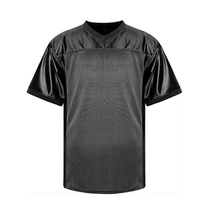 เสื้อเจอร์ซีย์ฟุตบอลตาข่ายอเมริกันสำหรับผู้ชายทรงหลวมผ้าโพลีเอสเตอร์ระบายอากาศได้ดีชุดทีมรักบี้แนวย้อนยุค100มาใหม่2025 - Product Image 6