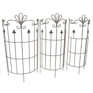Large Iron <b>Garden</b> Trellis Sturdy <b>Build</b> Perfect For Climbing Plants Home <b>Garden</b> And Outdoor Landscape Decoration - Product Image 2