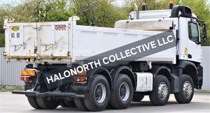 Camión Volquete Usado Mercedes-Benz Arocs 3243 8x4 Euro 5 Diésel con Volante a la Izquierda, Camión Volquete Pesado de Servicio Pesado Diésel - Product Image 3