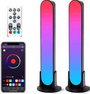 Bande lumineuse LED RGB d'ambiance, lampe sur pied intelligente, télécommande, application, intensité réglable, vente en gros B2B - Product Image 2