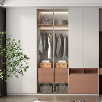 Armoire et dressing modernes, durables et personnalisables pour le rangement des vêtements, meubles de chambre à coucher