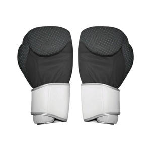 Gants de boxe noirs de logo personnalisé en gros Gants de boxe respirants de haute qualité en dentelle gagnant en cuir PU meilleurs Guantes De Boxeo De - Product Image 2
