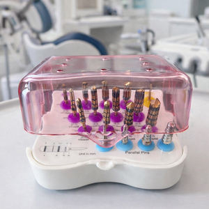 Juego de Implantes Dentales Manuales de Acero Inoxidable de 17 Piezas, Venta Caliente, Herramientas Profesionales para Cirugía de Implantes, Kit de Restauración - Product Image 1