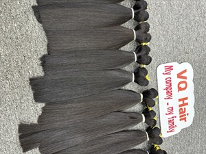 Os droit soyeux droit 100% cheveux vietnamiens crus produit de vente chaude 2024 extensions de cheveux humains - Product Image 3