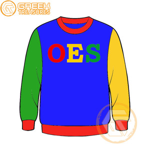 Commande personnalisée de l'étoile de l'Est sweat-shirt brodé en molleton de coton pull de haute qualité vêtements grecs OES sweat-shirts - Product Image 1