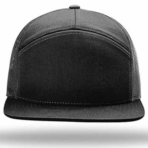 Chapeaux de camionneur en denim Offre Spéciale Vêtements d'extérieur d'été Casquette de baseball de camionneur à bretelles réglables en maille faite par Dress Sports - Product Image 3