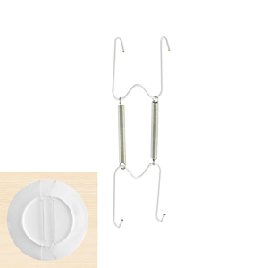 Spring-loaded plate hanger for plates from 13 to 18 cm. - Product Image 1