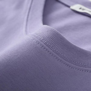 Diseño personalizado cuello redondo manga corta Camiseta azul cielo de talla grande ropa informal camiseta para hombre de buena calidad camiseta - Product Image 4