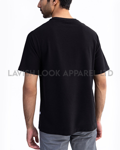 Vente en gros 100% T-shirt respirant anti-rides écologique pour homme en coton 200 grammes Streetwear d'été sérigraphié - Product Image 6