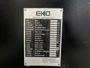 Dobladora Servo CNC totalmente eléctrica <span class=keywords><strong>Eko</strong></span> ES3512 para procesamiento de acero al carbono - Product Image 6