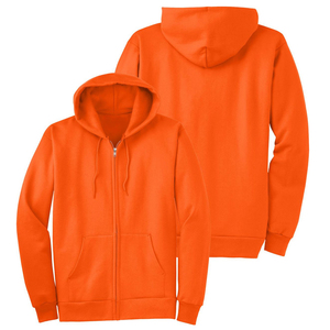 New Arrival Custom Men's Fleece Hoodies Unique Design Printed Pattern Autumn Winter Casual Sport Wear Full Zip - Product Image 3