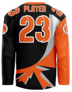 Maillot de hockey sur glace personnalisé maillot d'équipe pour hommes femmes jeunes vêtements de sport respirants personnalisé numéro nom conception maillot de hockey sur glace - Product Image 3