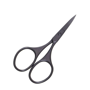 Ciseaux à sourcils en acier inoxydable de haute qualité, marque privée Plasma Gold, pour la coupe des sourcils - Product Image 2