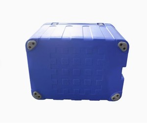 Cubo contenedor de transporte de hielo seco de Metal de madera aislada - Product Image 6