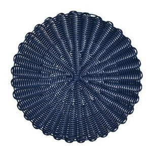 Hot Selling 2025 Natural Rattan Charger Plates Customize Sizes Variety of Colors Handmade Rattan <b>Placemat</b> for Table Decoration - Product Image 5