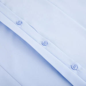 Camisas de negocios de manga larga para mujer con logotipo personalizado blusas uniformes de trabajo de oficina con bordado de impresión OEM de fábrica - Product Image 3