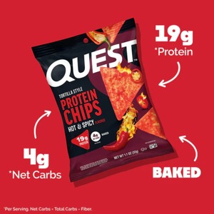 Chips protéinées Quest Nutrition 8x32g Hot & Spicy - Product Image 3