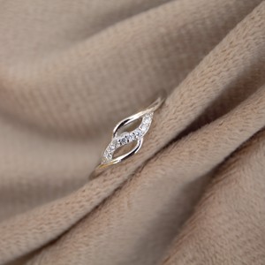 925 plata esterlina Zirconia cúbica lujo ligero minimalista 925 joyería de plata esterlina para mujeres - Product Image 2