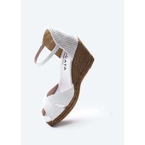 Aiguablava sandalo con zeppa in tela in edizione limitata - Product Image 4