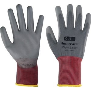 ถุงมือ Workeasy 13G GY PU 1 ไซส์ 9 สีเทา/แดง EN 388 PPE หมวดหมู่ II อุปกรณ์ป้องกัน HONEYWELL แพ็คไซส์ 10 - Product Image 1