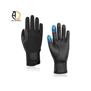 Gants d'équitation en cuir PU de haute qualité, réglables, best-sellers, gants d'équitation, gants pour chevaux - Product Image 3