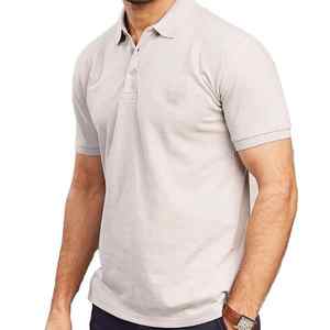 Nuevo clásico de algodón 100% para hombre para Polo, ropa deportiva informal de talla grande, camiseta de Golf transpirable, patrón sólido - Product Image 5