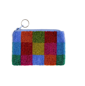 Monedero Bordado con Cuentas de Semillas, Estilo Veraniego, con Acabado Elegante de MD HANDICRAFTS - Product Image 2