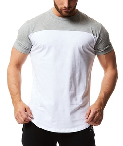 T-shirt de sport respirant à compression personnalisé pour homme, séchage rapide, vêtements de fitness athlétiques avec design vierge pour l'entraînement - Product Image 3