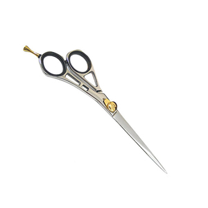 Ciseaux professionnels de cheveux d'acier inoxydable pour la finition de Dall de salon lame incurvée pointue pour des professionnels de beauté - Product Image 3