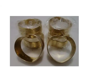 Porte-serviette en laiton moderne en forme de papillon pour décorer les accessoires de luxe porte-serviettes en laiton look designer - Product Image 2