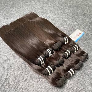 ผมต่อแบบกระดูกตรงยาว10นิ้วสีดำ - Product Image 5