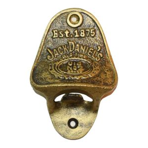 Ouvre-bouteille unique en métal robuste fabriqué à la main antique pour la cuisine de bar de style vintage ou l'accessoire de la grotte de l'homme - Product Image 2