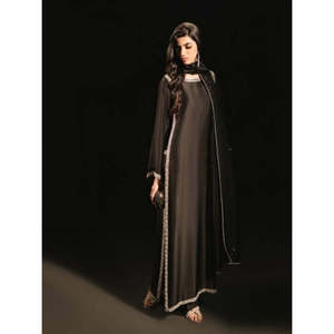 Elegant Long <b>Silk</b> Dresses Simple Fashion for Mother of Bride Occasions-Buy Online - Product Image 1