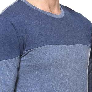 เสื้อยืดผ้าฝ้าย100% สำหรับผู้ชายเสื้อยืดสีทึบหนาระบายอากาศได้กันรอยพองใส่ได้พอดีกับยิมใช้พิมพ์โลโก้ได้ตามต้องการ - Product Image 4