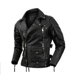 Vente en gros de vestes en cuir personnalisées de qualité supérieure pour hommes, meilleur produit, veste en cuir, veste en cuir personnalisée - Product Image 1