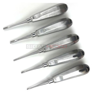5 pièces ensemble d'extraction d'ascenseurs de luxation dentaire ascenseur de racine périotome mue apicale ostéotome implant oral Instruments médicaux - Product Image 4