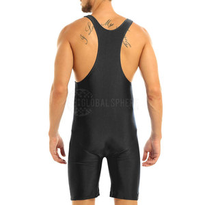 เสื้อกล้ามมวยปล้ำมืออาชีพผ้าสแปนเด็กซ์/ วัสดุโพลีเอสเตอร์แห้งเร็วระบายอากาศได้ดีดีไซน์ใหม่ - Product Image 5