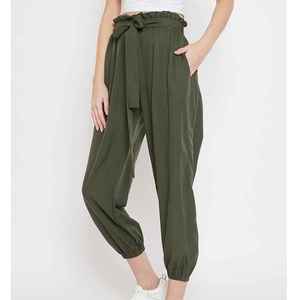 Premium femmes séchage rapide Fitness Joggers couleur unie conception pantalons de survêtement Logo personnalisé avant plat Style XL un ODM pour l'hiver - Product Image 3