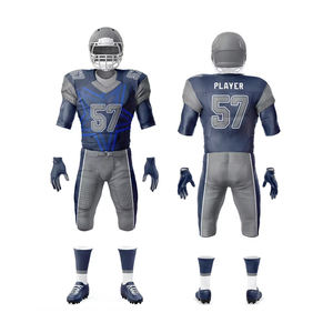 Top Selling Custom Team Uniform Short Sleeve American <b>Football</b> Best Custom Bulk Sale <b>Black</b> Yellow <b>White</b> Sublimation Colors - Product Image 2