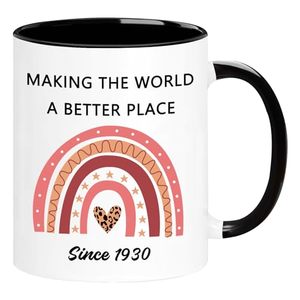 Tazas de Cerámica de Diseño Moderno de 11 oz al por Mayor, Porcelana Blanca Lisa, Impresión de Serigrafía, Logotipo Personalizado, Uso Promocional, Café, Té - Product Image 1
