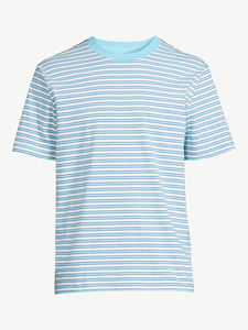 เสื้อยืดแขนสั้นโอเวอร์ไซส์สำหรับผู้ชาย180gm สีทึบพิมพ์ลายโลโก้ - Product Image 4