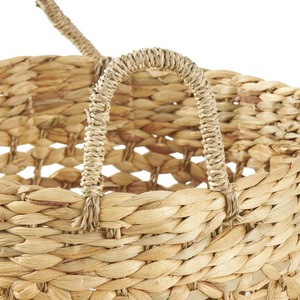 Woven <b>basket</b> with rosette pattern water hyacinth Handmade Storage <b>Basket</b> Wholesale eco-friendly Made in Vietnam - Product Image 6