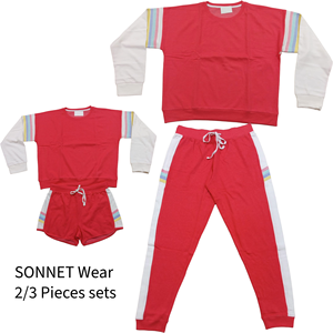 Women <b>Tie</b> <b>Dye</b> Hoodie Two Piece Crewneck <b>Sweatshirt</b> Jogger 2 Piece Crop Set Women Tracksuit Printed Casu Wearing hot OEM - Product Image 5