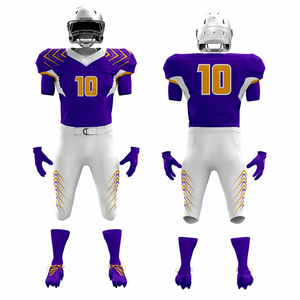 ชุดเสื้อฟุตบอลอเมริกันโพลีเอสเตอร์100% - Product Image 1